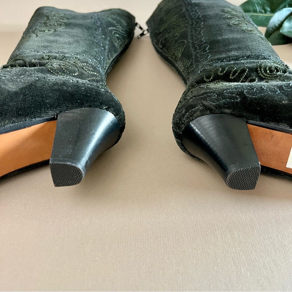 Artemis Design Co. Embroidered Heeled Boots - Picture 7 of 15